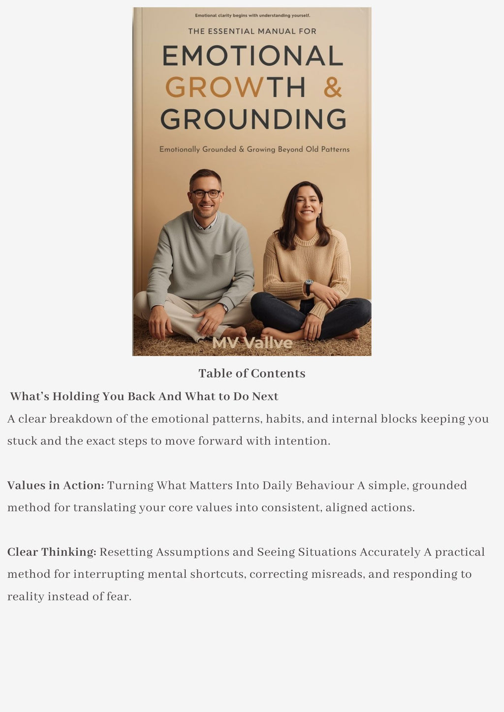 The Essential Manual for Growth & Grounding