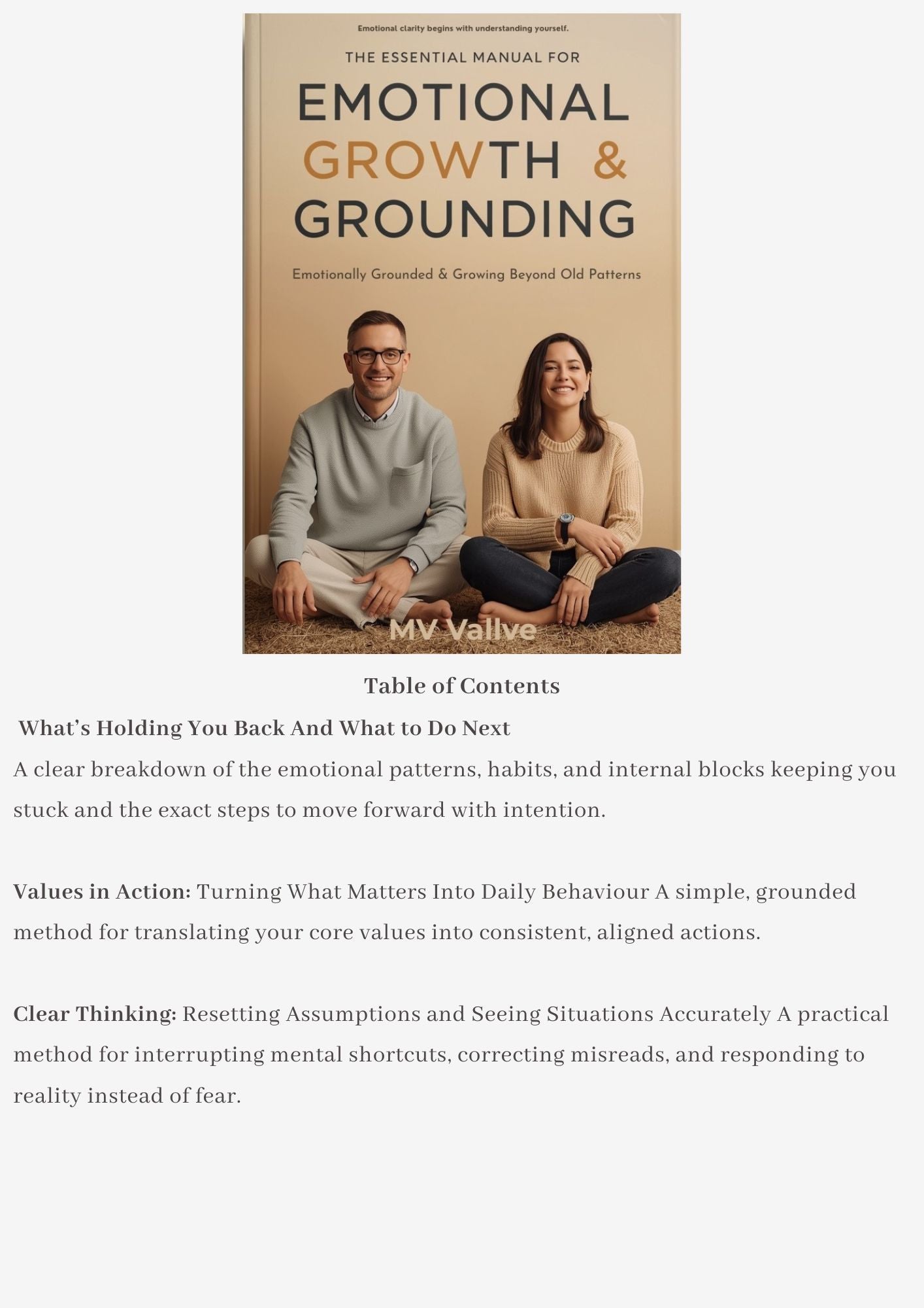 The Essential Manual for Growth & Grounding
