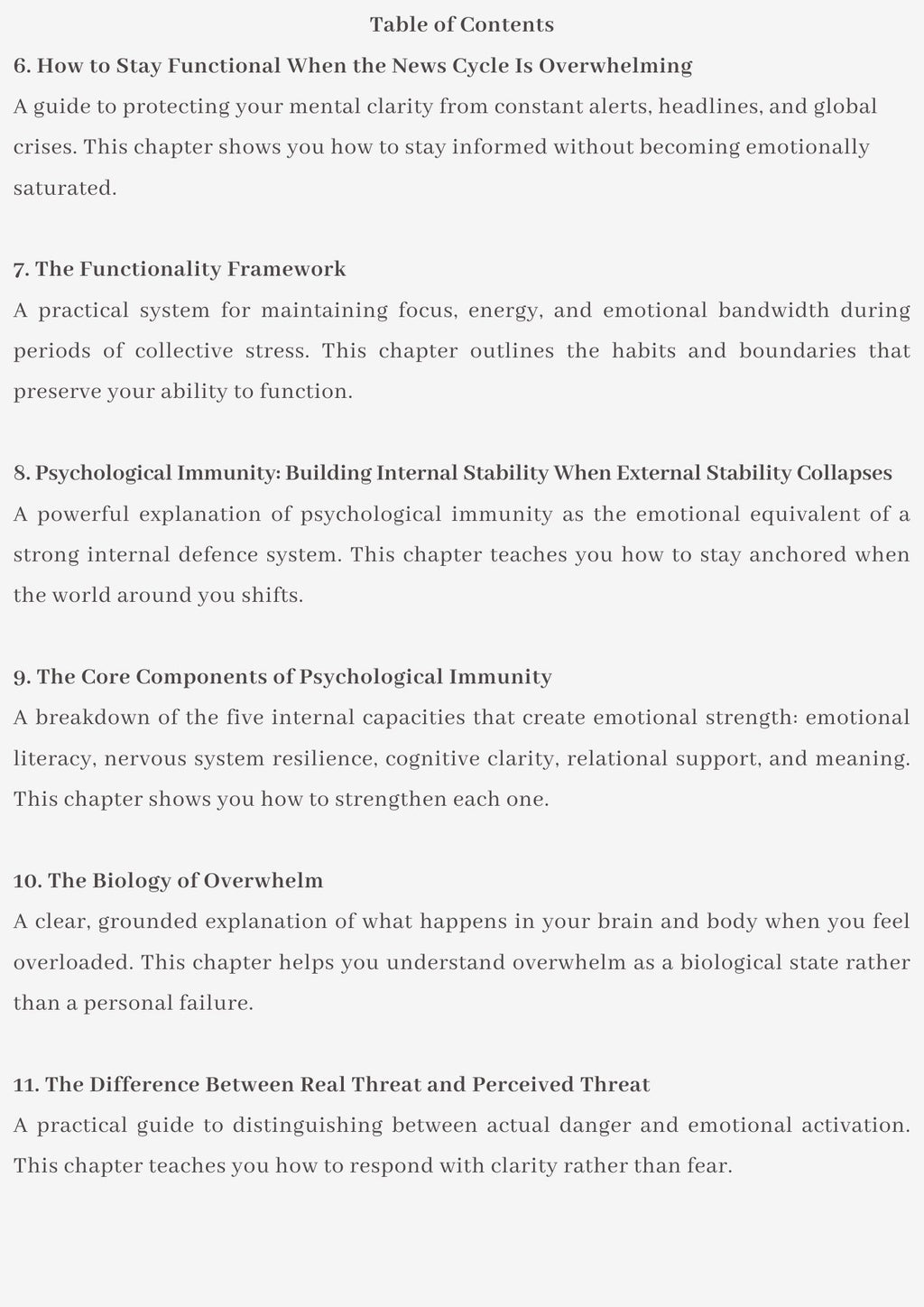 How to Stay Emotionally Grounded in a Destabilised World