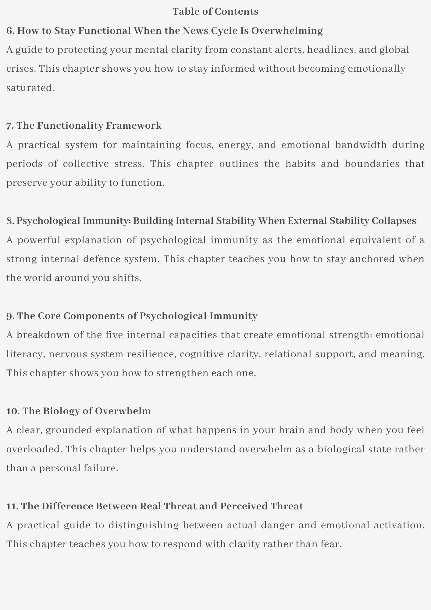 How to Stay Emotionally Grounded in a Destabilised World