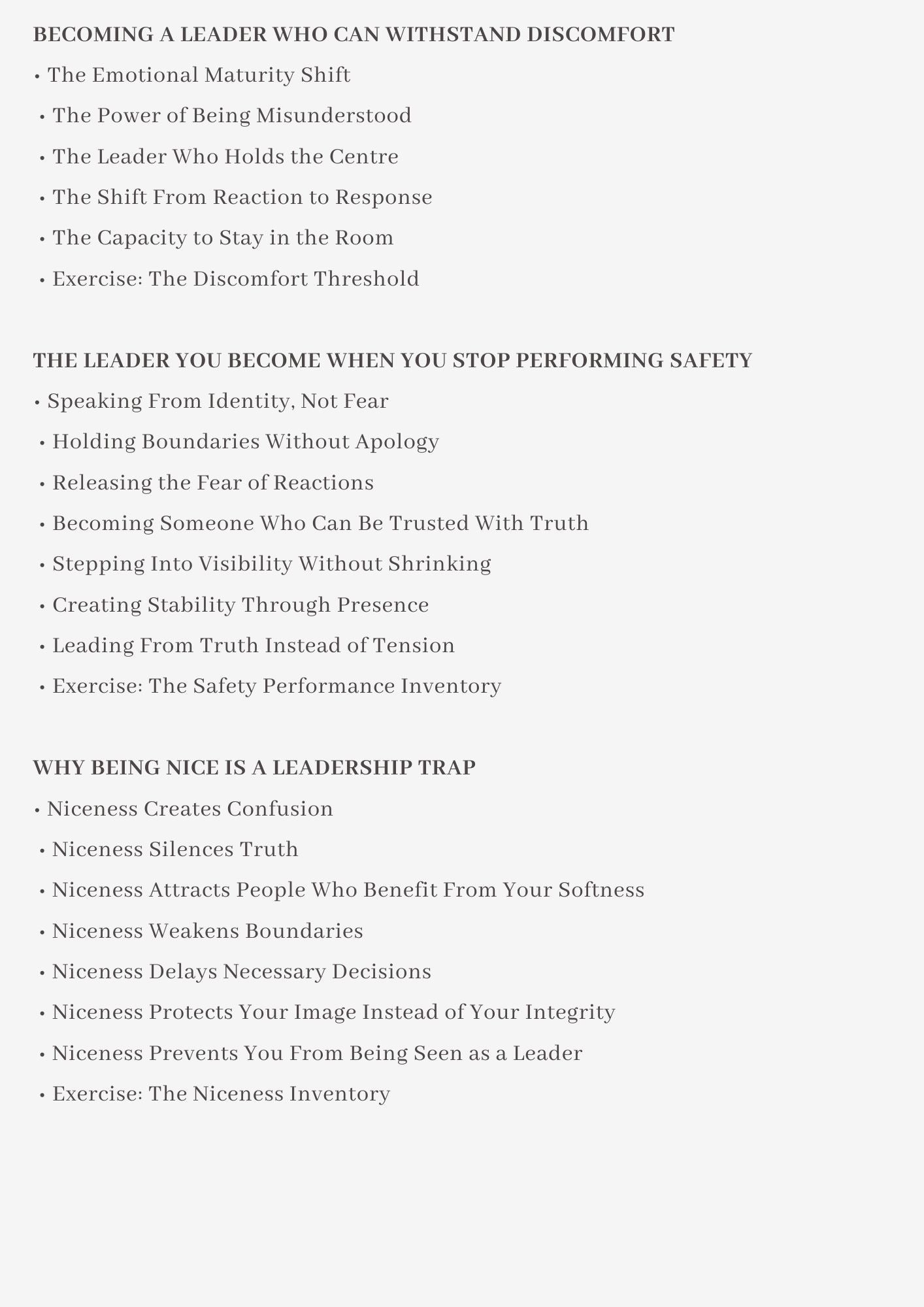 When Being Liked Costs You Leadership. The Mini Book Edition for Modern Leadership