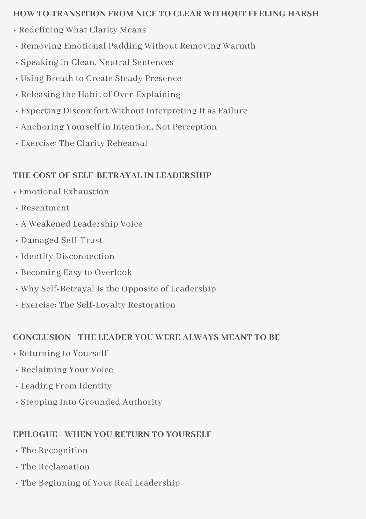 When Being Liked Costs You Leadership. The Mini Book Edition for Modern Leadership