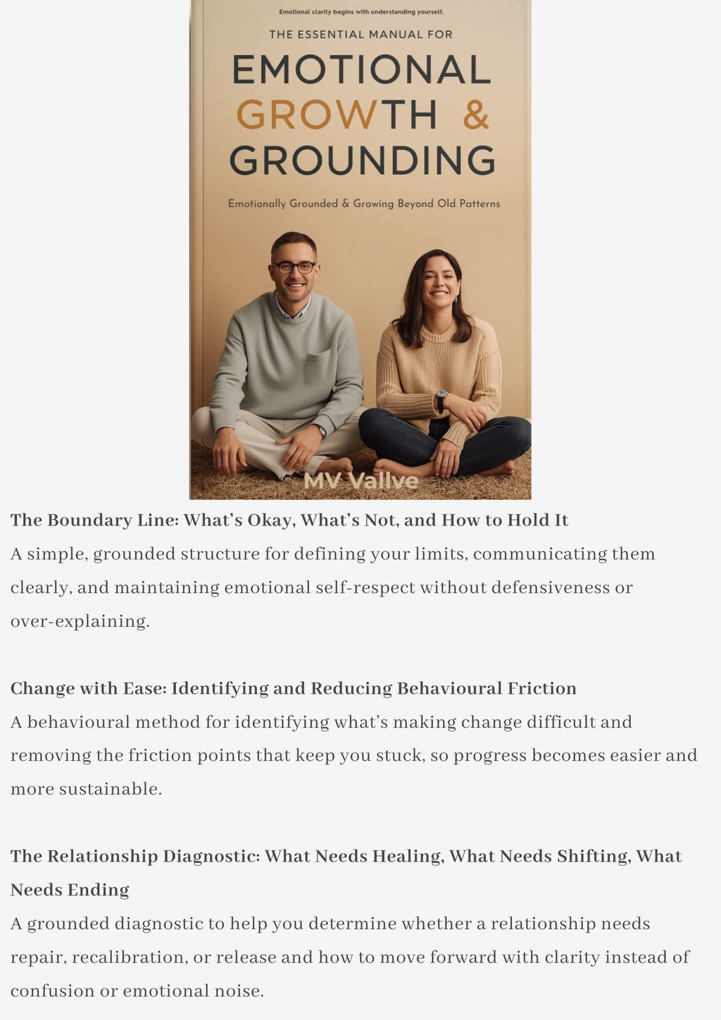 The Essential Manual for Growth & Grounding