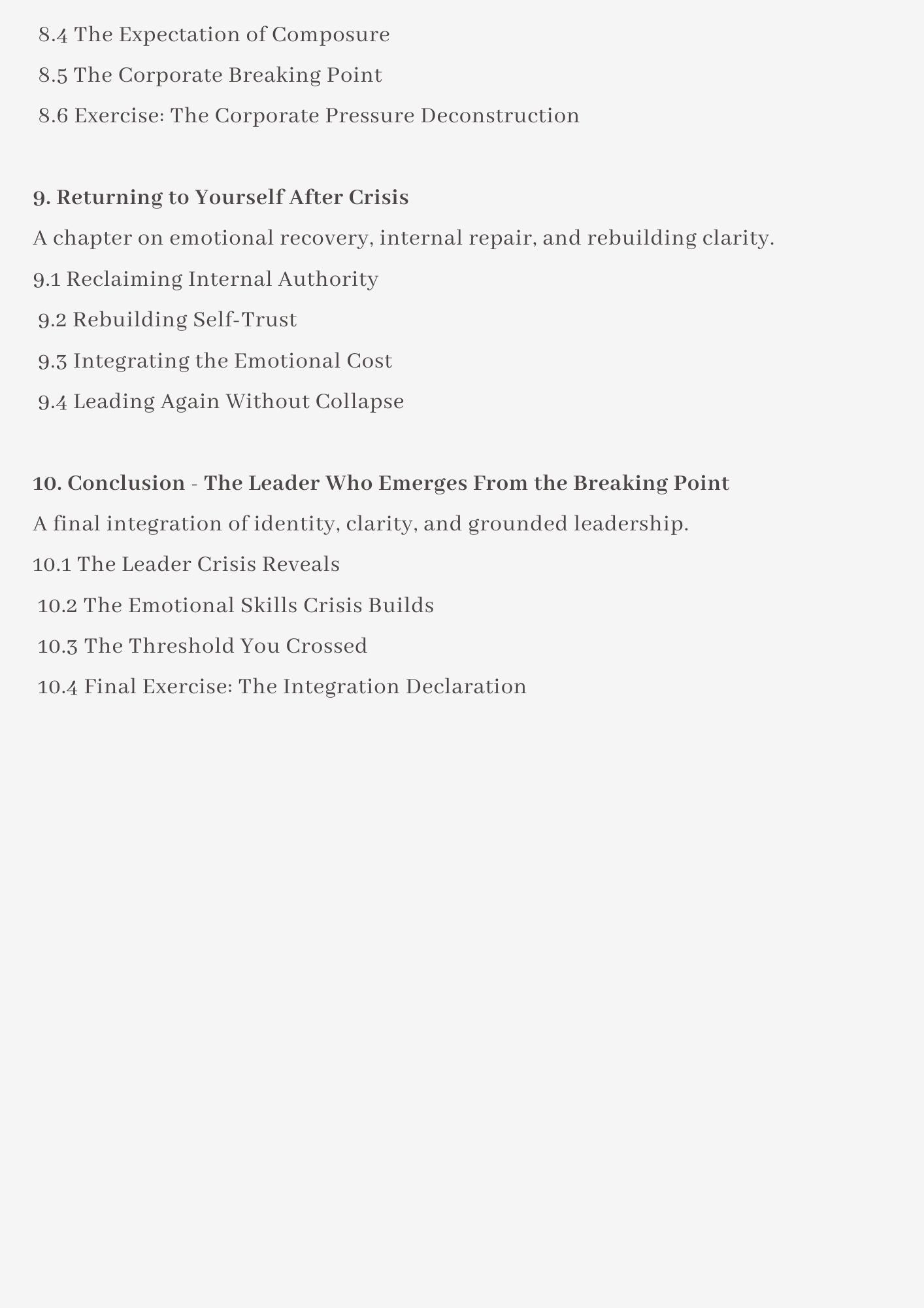 Leading Through Crisis. The Mini Book Edition for Modern Leadership