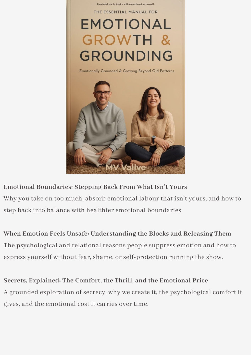 The Essential Manual for Growth & Grounding